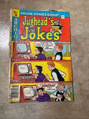 Archie Comics 1981 Jughead's Jokes Comic Book #71 - Bundle 3 for $10!